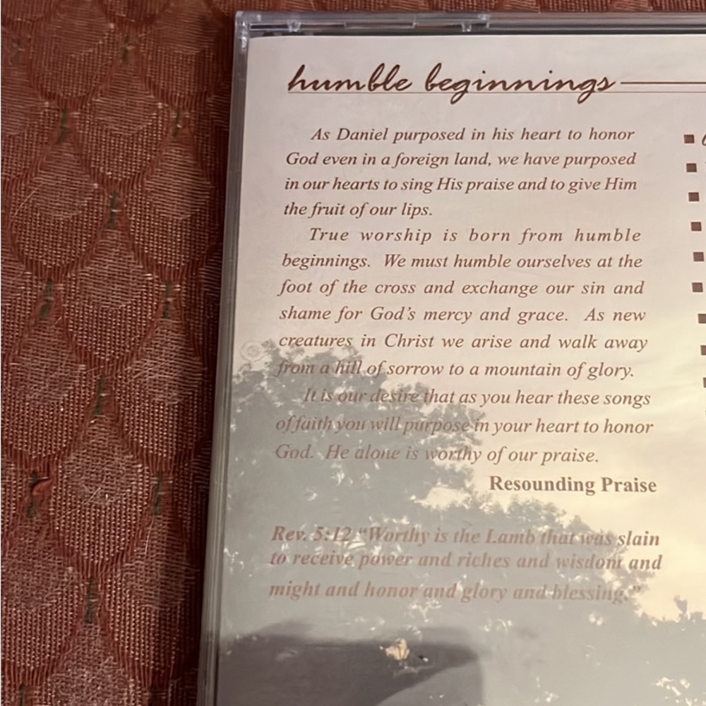 Resounding Praise CD - Picture 3 of 5